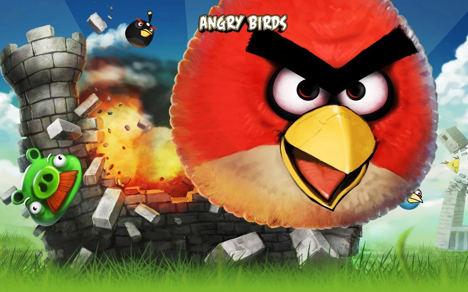愤怒的小鸟(angry birds) 可爱卡通壁纸 第5页-zol