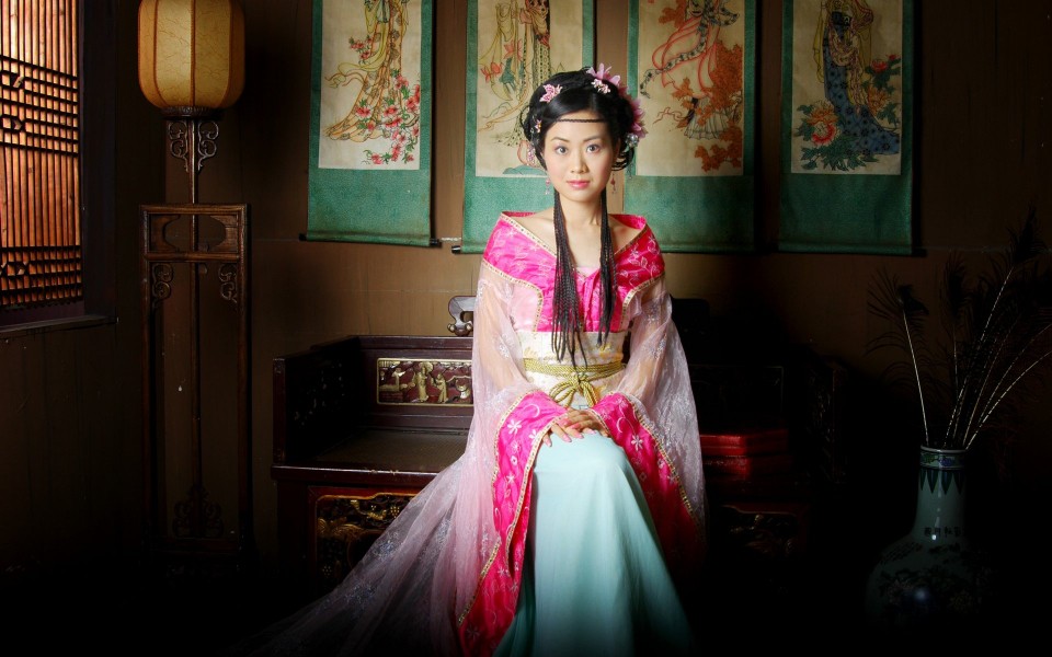 高清古装美女电脑壁纸图片