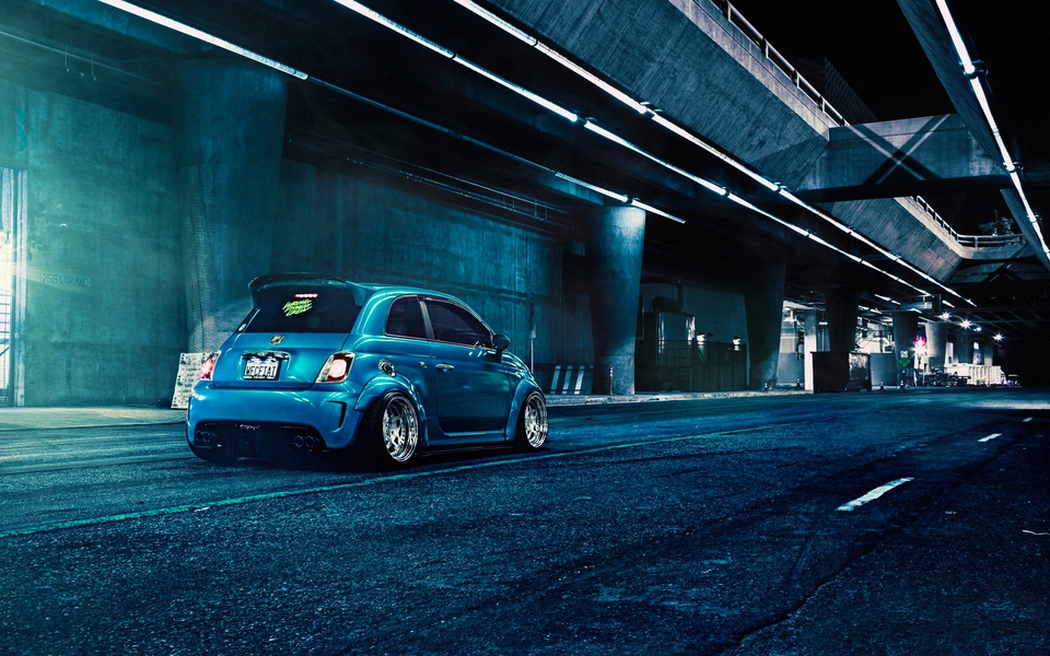 fiat 500经典汽车壁纸