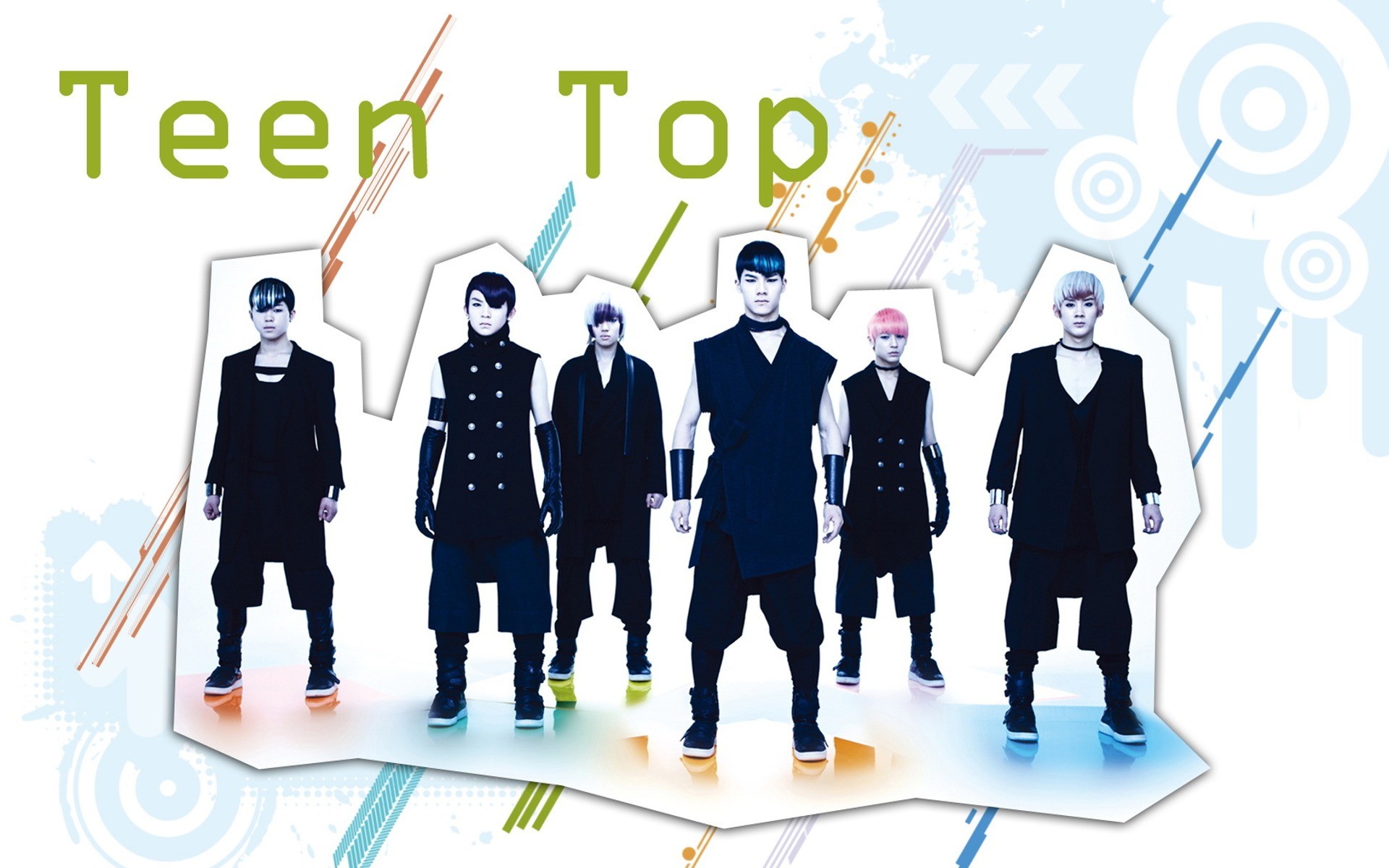 Teen Top 韩国帅哥明星壁纸(9) 第9页