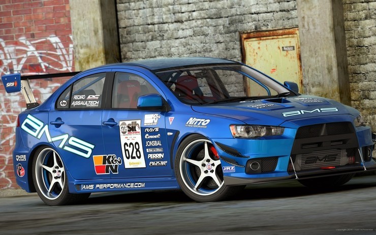安卓三菱 十代 lancer evolution 经典手机壁纸