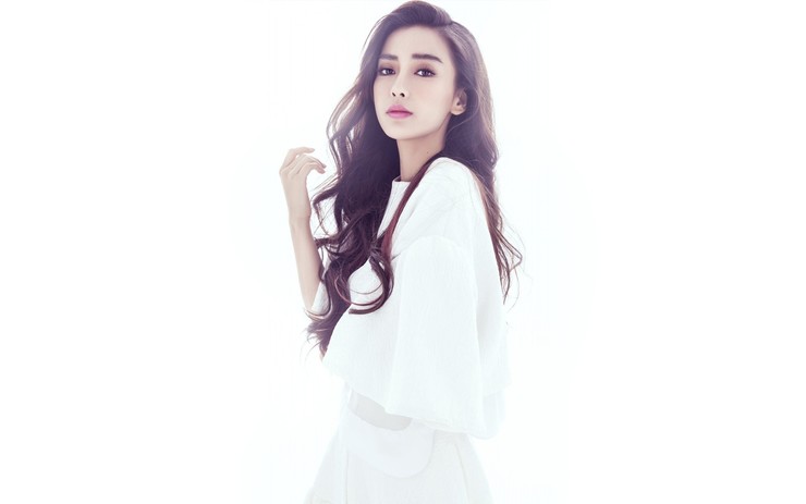 安卓angelababy 杨颖 宽屏手机壁纸