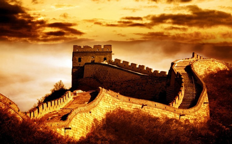 安卓中国 风景 长城手机壁纸