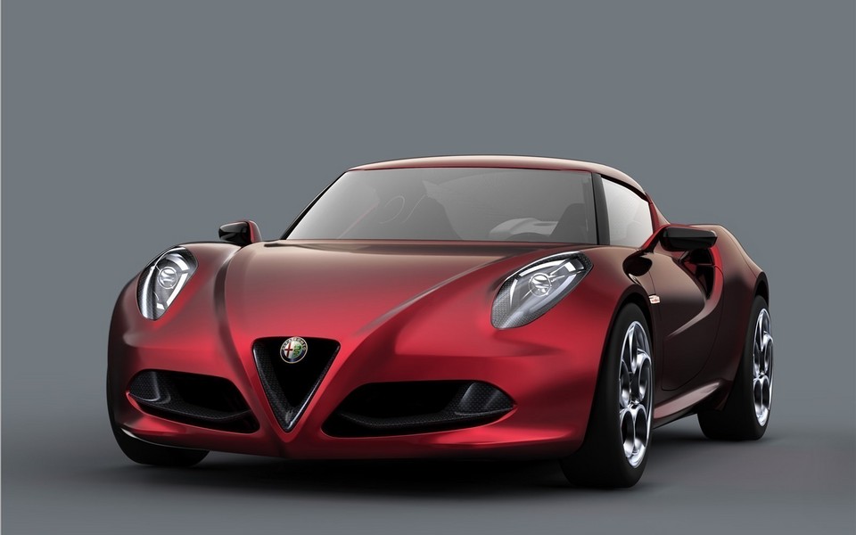 阿尔法罗密欧Alfa Romeo跑车高清壁纸-ZOL桌