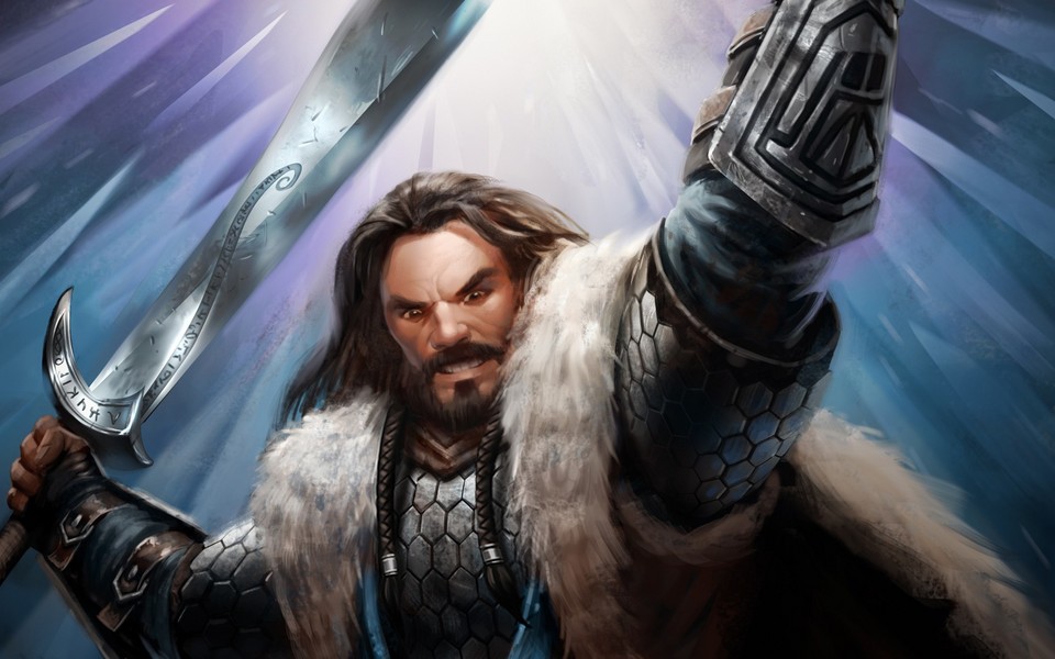 《魔戒》题材绘画桌面壁纸