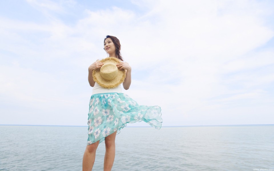 夏日海滩女孩桌面壁纸 第13页-ZOL桌面壁纸
