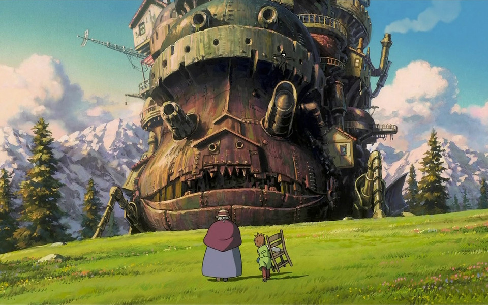 宫崎骏之哈尔的移动城堡高清壁纸